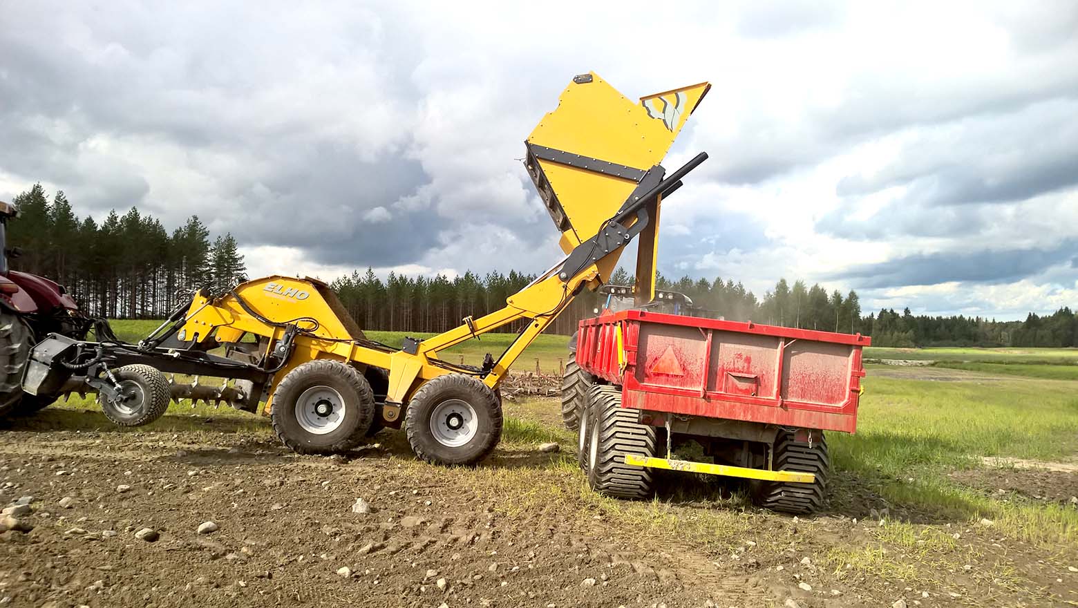 Scorpio 550 Stone Picker